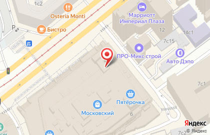Аптека Ригла в Москве на карте