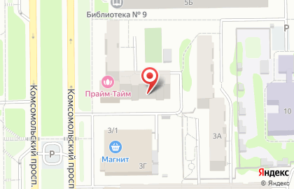 Магазин детских товаров Мой малыш в Тобольске на карте