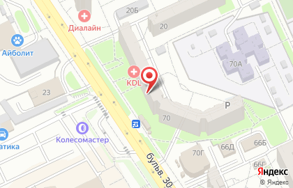 Салон кухонной мебели Кухни Мария в Дзержинском районе на карте