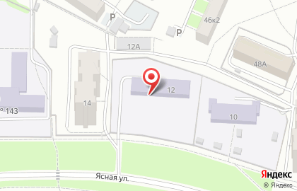Детский сад №516 в Чкаловском районе на карте