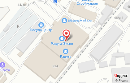 Идея паркета в Калининском районе на карте