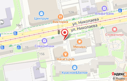 Салон часов Новое Время на улице Николаева на карте