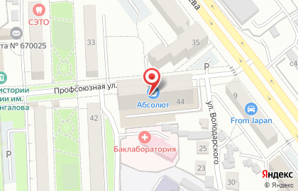 Магазин Абсолют на Профсоюзной улице на карте