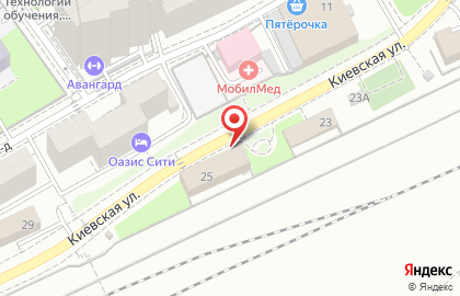 Телекоммуникационная компания Gold telecom на Киевской улице на карте