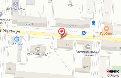Отдел военного комиссариата по Ломоносовскому району на карте