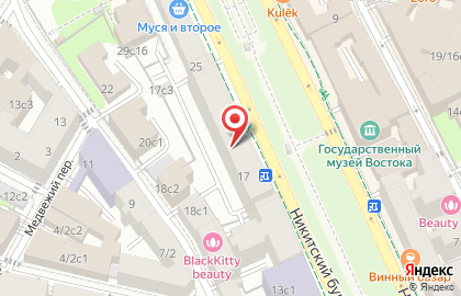 Компания Премьер в Москве на карте