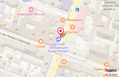 Салон штор Декор в Фрунзенском районе на карте