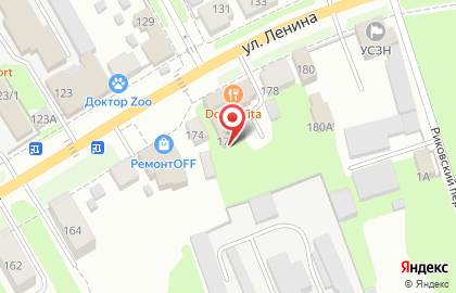 Правопорядок на улице Ленина на карте