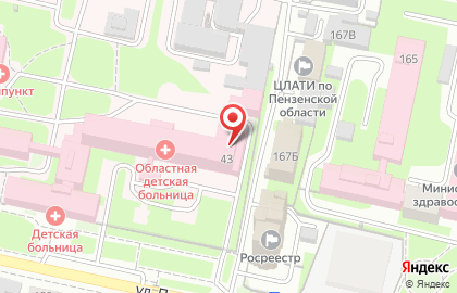 Фармация, ОАО в Ленинском районе на карте