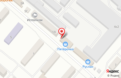 Павильон хлебобулочных изделий на Юбилейной улице на карте