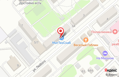 Магазин инструментов МатТехСнаб на карте