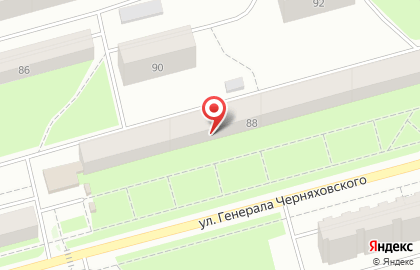 Банкомат Западно-Уральский банк на площади Генерала Черняховского, 88 на карте