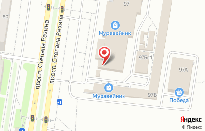 Магазин Плинтус Холл в Автозаводском районе на карте