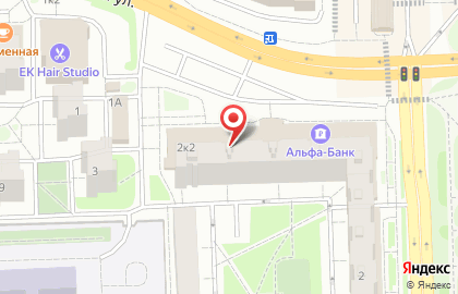 Перекресток в Балашихе на карте