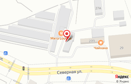 Автомаркет на Северной улице на карте