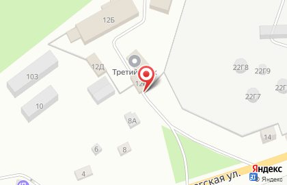 Автотранспортное предприятие Третий парк на Выборгской набережной на карте
