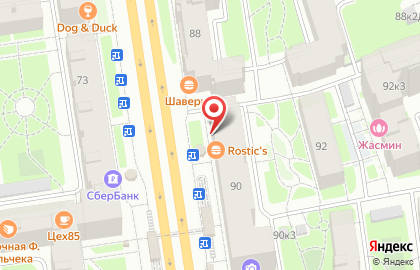 Терминал СберБанк на проспекте Стачек, 90 на карте
