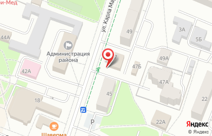 Service 198 на карте