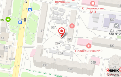 Киоск по ремонту часов в Индустриальном районе на карте