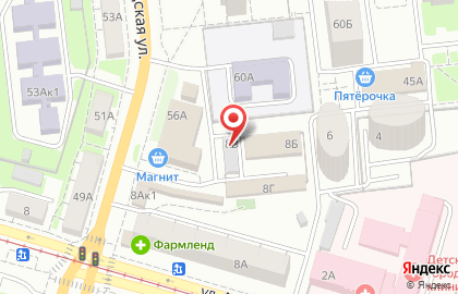 Ателье на улице Айдарова на карте