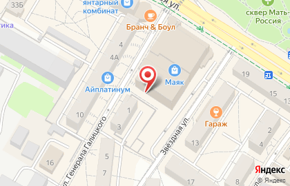 Федерация Киокусинкай Калининградской области на Театральной улице на карте