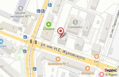 Фирменный магазин Фамильные колбасы в Кировском районе на карте