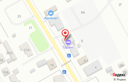 Гостиничный комплекс Гарант на карте