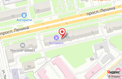 Банкомат Хоум Кредит энд Финанс Банк, филиал в г. Владимире на проспекте Ленина на карте