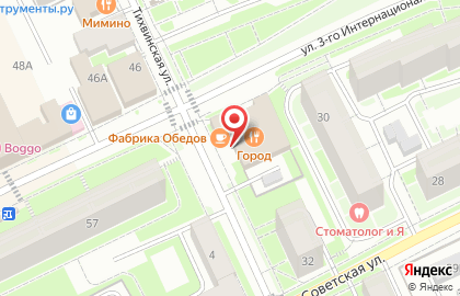 Буфет Фабрика Обедов на карте