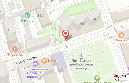 Сеть водоматов Aqua Pin на Советской улице на карте