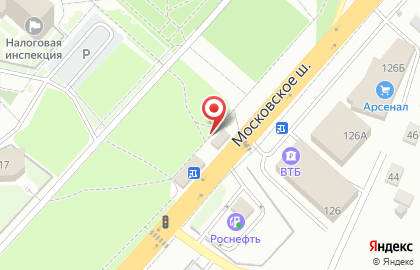 Родное село на Московском шоссе на карте