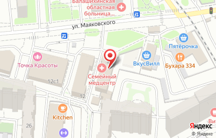 Кухни & Шкафы на улице Маяковского на карте