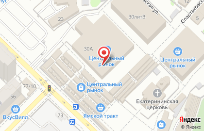 Торжество на Спартаковской улице на карте