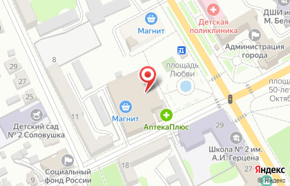 Магазин электроники и бытовой техники Киберлэнд на карте