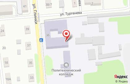 Великолукский политехнический колледж на карте