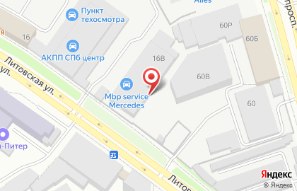 Плазма на Полюстровском проспекте на карте