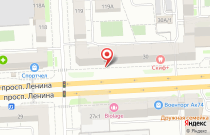 E2E4 на проспекте Ленина на карте