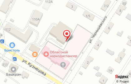 Автотехцентр Авто-Класс на улице Чернышевского на карте