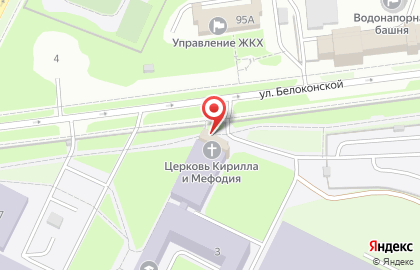 Храм во имя Святых Равноапостольных Кирилла и Мефодия духовно-просветительский центр на карте