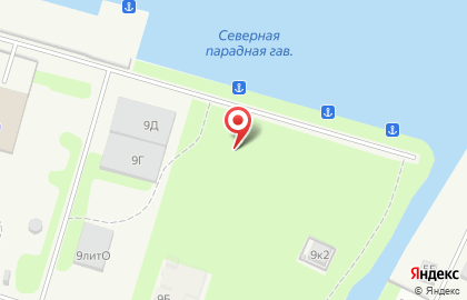 Пейнтбольный клуб Максимус на Крестовском острове на карте