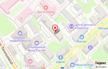 ТехноПорт на улице Твардовского на карте