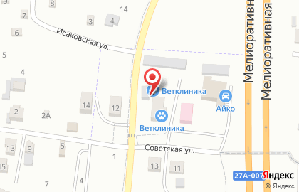 Областная станция по борьбе с болезнями животных Калининградской области в Калининграде на карте