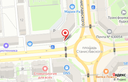 Магазин кулинарии Есть Поесть на улице Станиславского на карте