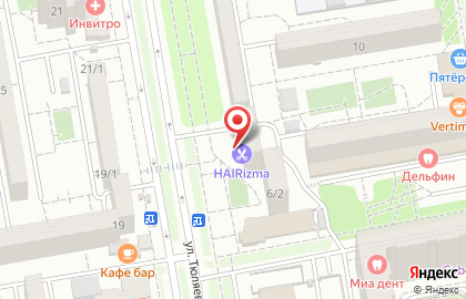 Салон красоты HaiRizma в Карасунском районе на карте