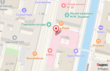 ГАЗФОНД на Малой Конюшенной улице на карте