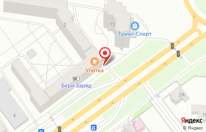 Супермаркет Сытый папа в Автозаводском районе на карте