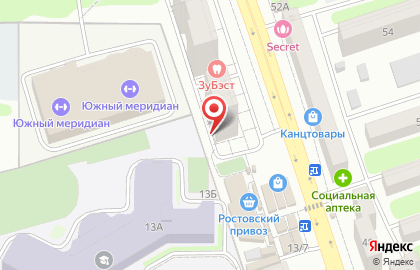Салон мебели Мебельный рай в Ростове-на-Дону на карте