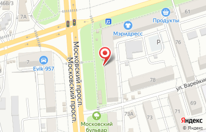 Салон оптики Индивид в Коминтерновском районе на карте