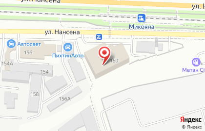 Производственная компания Seintex в Кировском районе на карте