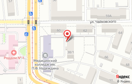 Столовая Алёнка в Орджоникидзевском районе на карте